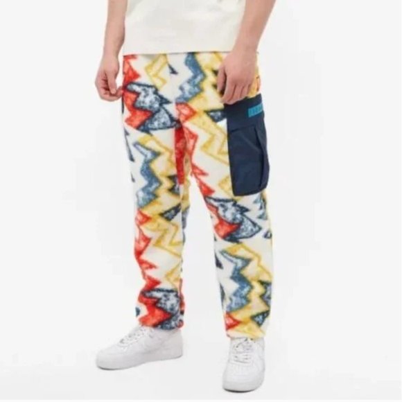 Nike Air Jordan Essential Statement Sherpa Jogger Pants Mens Size L DC9730-133 - Picture 5 of 6